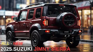 🌟Introducing the All-New 2025 Suzuki Jimny Sierra 5-Door: Unveiling Key Features! #№_1