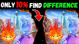Spot The Difference ELEMENTAL Movie : Can You Find Them All? Find The Difference