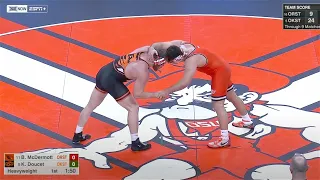 HWT Konner Doucet (Oklahoma State) vs Boone McDermott (Oregon State)