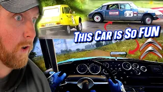 American Reacts to Citroen 2CV & DS Rally Cars - Testing them in DR2.0🏁