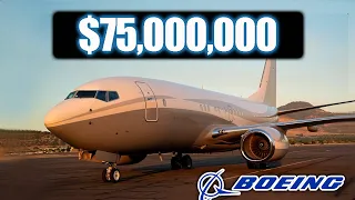 Inside the $75 Million dollar Boeing BBJ 737 Business Jet VIP