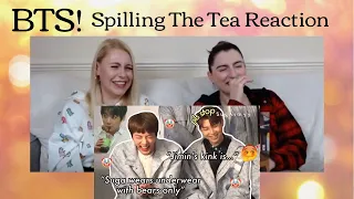 BTS: Spilling The Tea Reaction