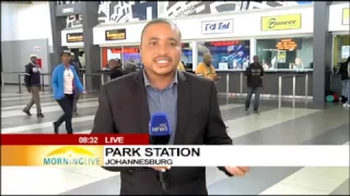 UPDATE: Bus drivers' strike - Manqoba Mchunu at Park Station