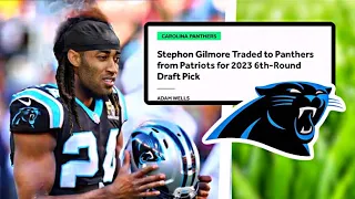 REACTING TO STEPHON GILMORE TRADED TO CAROLINA PANTHERS!!