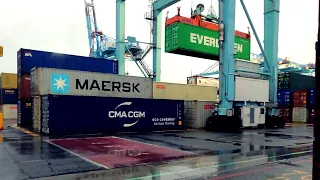 ‼️🚛POV Truck Driving in New York & New Jersey Container Port ⚓🚛| What's  like?#truck #subscribe #new