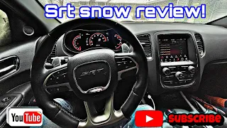 Srt Durango snow review!