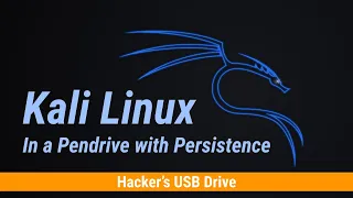 Kali Linux USB Live Boot with Persistence Easiest Way  (in 5 minutes)