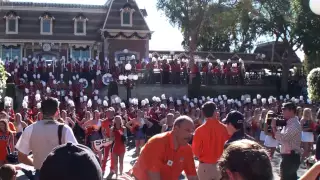 Auburn University Marching Band - 2014 BCS National Championship Pep Rally - Disneyland