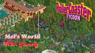 Rollercoaster Tycoon - Mel's World - With Scenery (10x Speed)