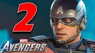 COSA È SUCCESSO a CAPTAIN AMERICA?! - MARVEL'S AVENGERS [Walkthrough Gameplay ITA HD - PARTE 2]