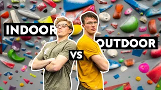 INDOOR vs OUTDOOR Climber 🔥