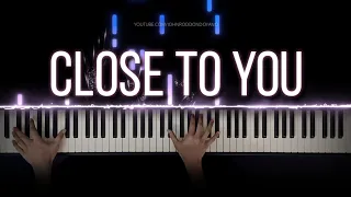 The Carpenters - Close To You | Piano Cover with Strings (with Lyrics & PIANO SHEET)
