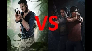 Uncharted 4 VS Uncharted Lost Legacy - GRAPHICS / GAMEPLAY COMPARISON