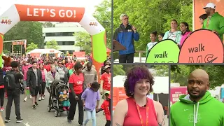 Hundreds stroll for a cure at Walk MS 'to leave a positive impact'