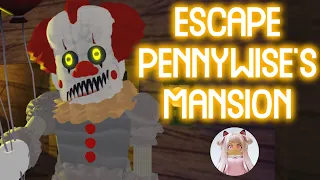 ESCAPE PENNYWISE'S MANSION! (SCARY OBBY) No Death Roblox Gameplay Walkthrough [4K]