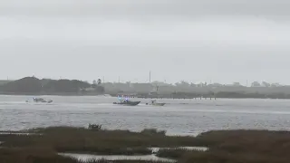 Florida Coast Guard high speed chase