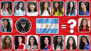 (Full 46) Guess  club and country of football players by WOMAN version ,Ronaldo, Messi, Neymar