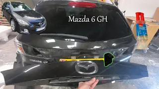 How to remove Tailgate Boot Handle Trim Panel (2010 Mazda 6 GH)