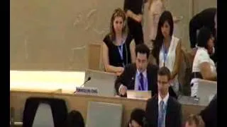 U.N. Debate: Hillel Neuer Challenges UN Palestine Expert Richard Falk