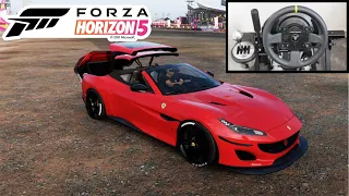 800 HP FERRARI PORTOFINO Forza Horizon 5 | LOGITECH G29 gameplay