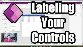 How to Label Your Controls in PowerApps | 2022 Tutorial