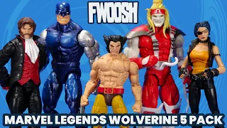 Marvel Legends Wolverine Callisto Omega Red Mastermind Cyber Hasbro Amazon 5 Pack Review