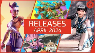 Neue SPIELE im APRIL 2024 für PS5, PS4, Xbox Series X, Xbox One, Nintendo Switch & PC