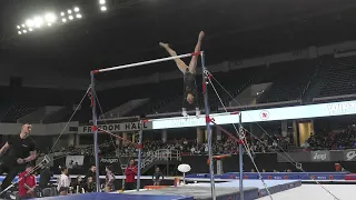 Jayla Hang  - Uneven Bars -  2023 Winter Cup -  Junior Women