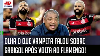 "SABE o que EU ME PERGUNTO, cara??? SERÁ que o Gabigol vai..." OLHA o que Vampeta FALOU do Flamengo!