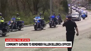 Community gathers to remember fallen Billerica Police Sergeant Ian Taylor