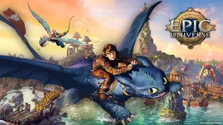 FIRST LOOK 👀 How to Train Your Dragon – Isle of Berk | Universal Epic Universe