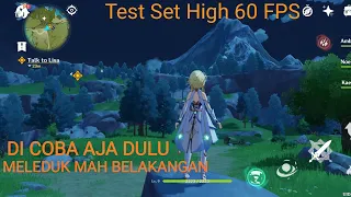 Genshin impact update 60 FPS | Test Set High Dengan Xiaomi mi 8 SD 845