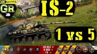 World of Tanks IS-2 Replay - 9 Kills 3.3K DMG(Patch 1.4.0)