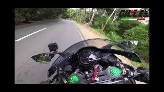 Kawasaki H2 Overshoot Crash