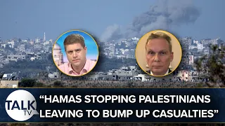 “Hamas Stopping Palestinians Leaving Is To Bump Up Casualties” Says James Marlow | Peter Cardwell