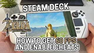 Steam Deck - How To Unlock Higher FPS in Breath of the Wild - PERFORMANCE BOOST