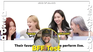 aespa Takes The BFF Test REACTION | JIMINJEONG IS STRONG