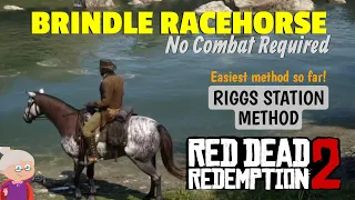 Own a BRINDLE RACEHORSE in Chapter 2 Easy Method at Riggs Station - RDR2