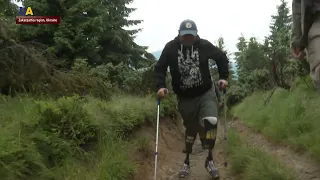 Wounded Ukrainian Veterans Conquered Hoverla