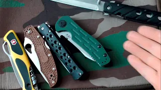 EDC Victorinox, Cold steel стилеты, бешеные собаки