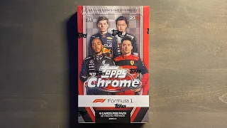 2022 Topps Chrome Formula 1 Lite Hobby Box Opening - Raywaves and Gold Waves!