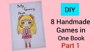DIY Easy Paper Gaming Book Part_1/Gaming Book/How to make Paper Gaming Book/DIY Gaming Book