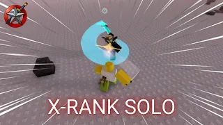 Combat Initiation | X-RANK SOLO | Roblox