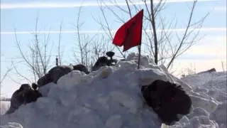 Снять флаг первым 01.03.2015 Пейнтбол в Самаре площадка Мертвый город, Водино