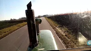 Mroźno 🌡️❄️ John Deere 🦌 3130 leci z fasolą na skup 🚜😎🤠