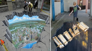 Most Amazing 3D Street Art From Around The World #1