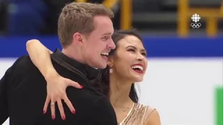 Madison Chock & Evan Bates Worlds 2019 Warmup + FD (CBC)