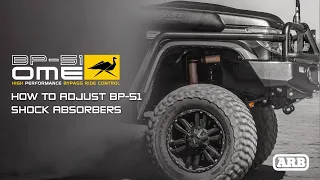 How to adjust OME BP-51 shock absorbers [find your ideal settings!]