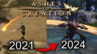 Ashes of Creations Combat Has Come a Long Way in Just 3 years