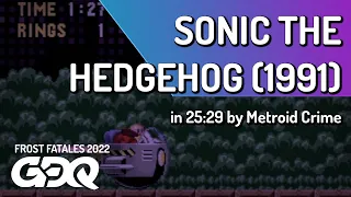 Sonic the Hedgehog (1991) by Metroid Crime in 25:29 - Frost Fatales 2022